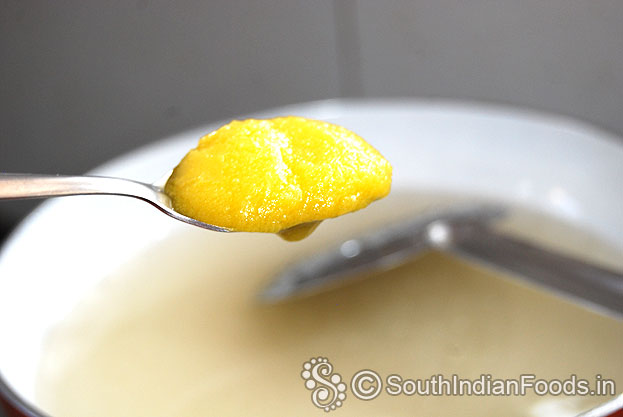 Add ghee, let it boil for 5 min