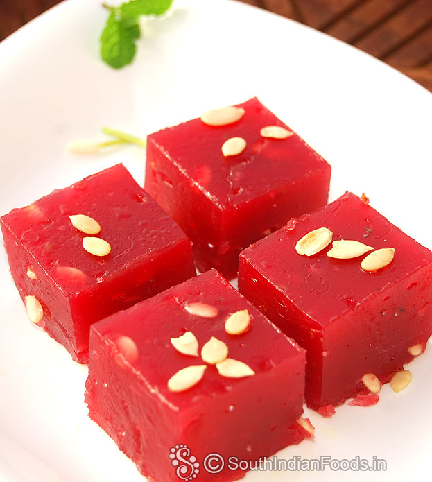 Maize flour halwa