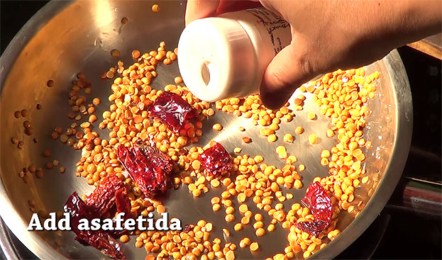 Add asafoetida