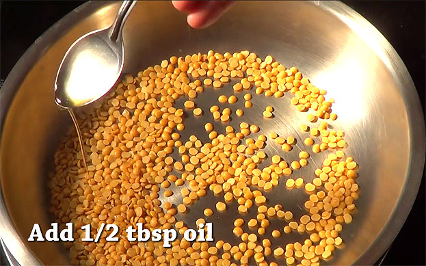 Add 1 tbsp oil