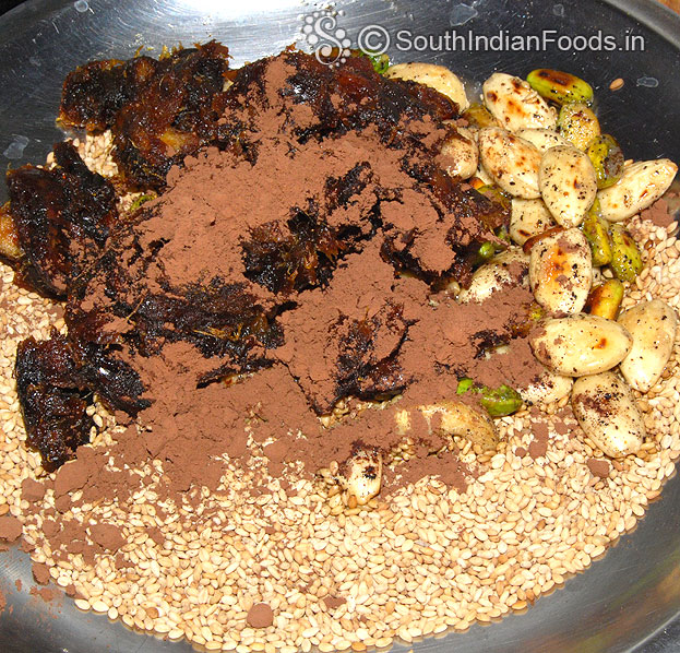 Add cocoa powder