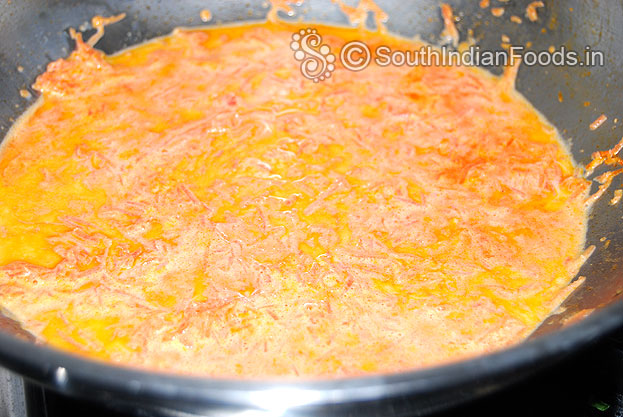 Add milk & let it boil