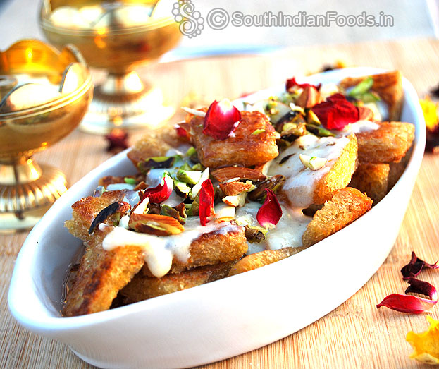 Hyderabadi double ka meetha