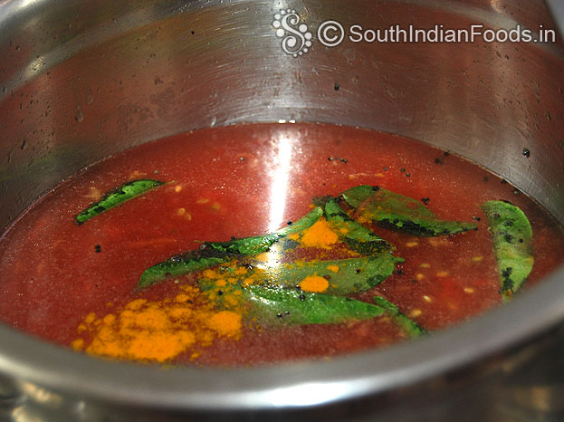 Add turmeric powder