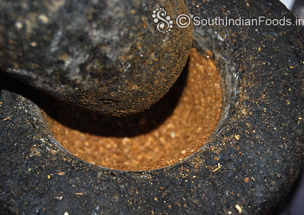 Rasam powder is ready