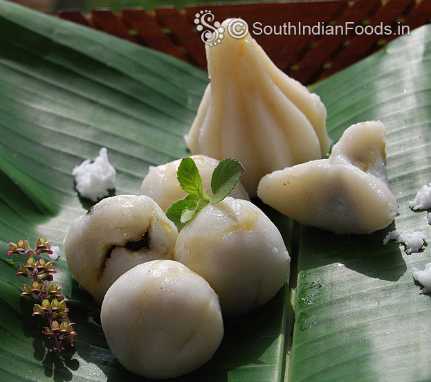Sweet sesame kozhukattai is ready, offer to god and serve