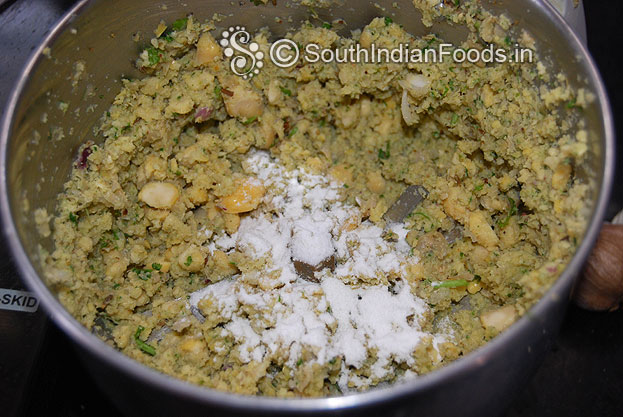 Add rice flour