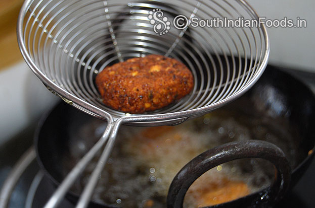 Falafel is ready take it out