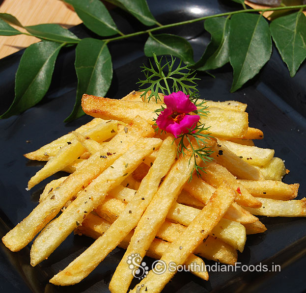 Crispy french fries