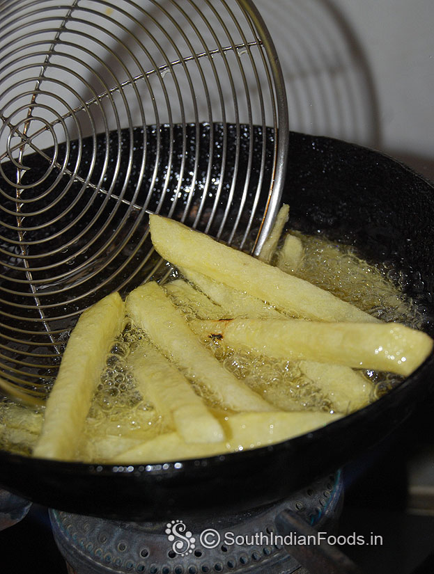 Flip over fry