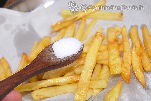 Sprinkle salt