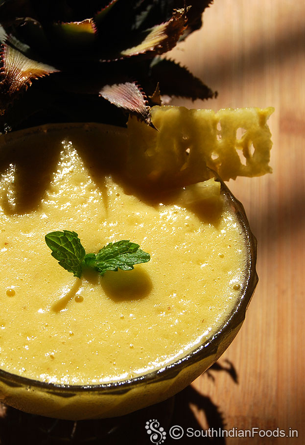 Perfect pineapple juice
