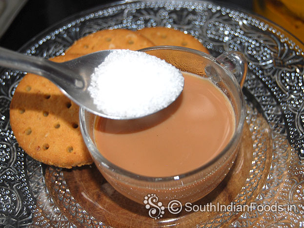 Add sugar
