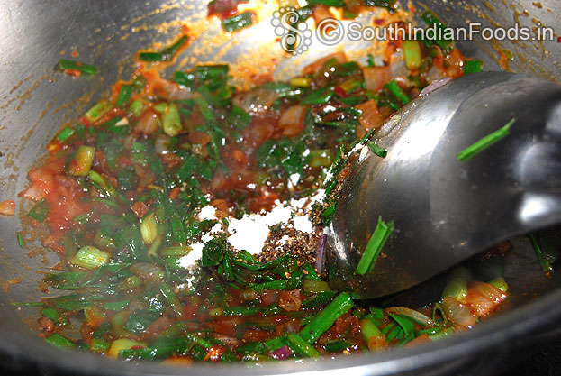 Add soya sauce, corn flour