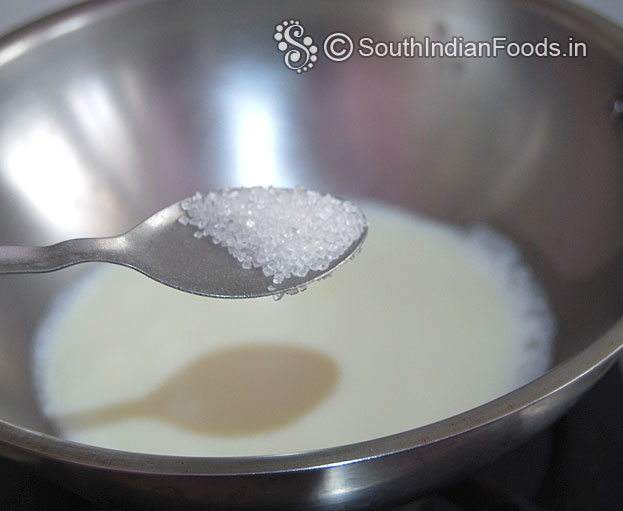 Add 1 tbsp sugar