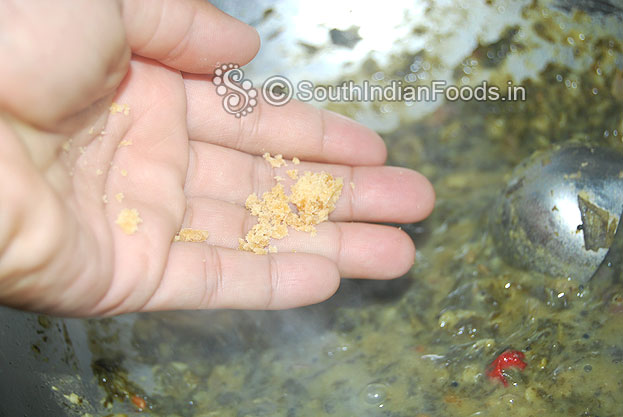 Add jaggery