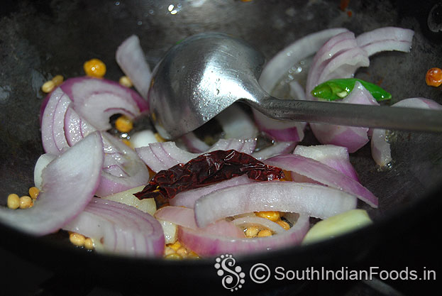 Add Dry red chilli