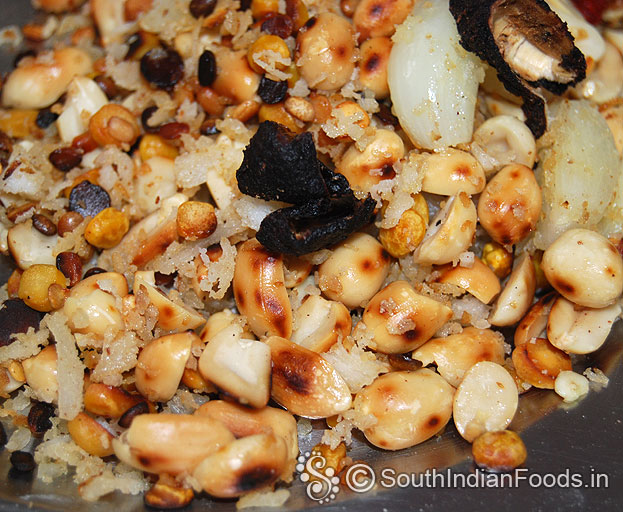 Transfer mixture to a plate, let it cool, add tamarind