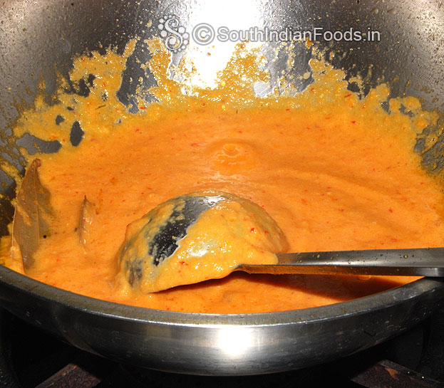 Add ground puree