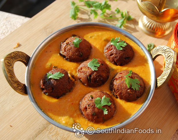 Easy kofta curry