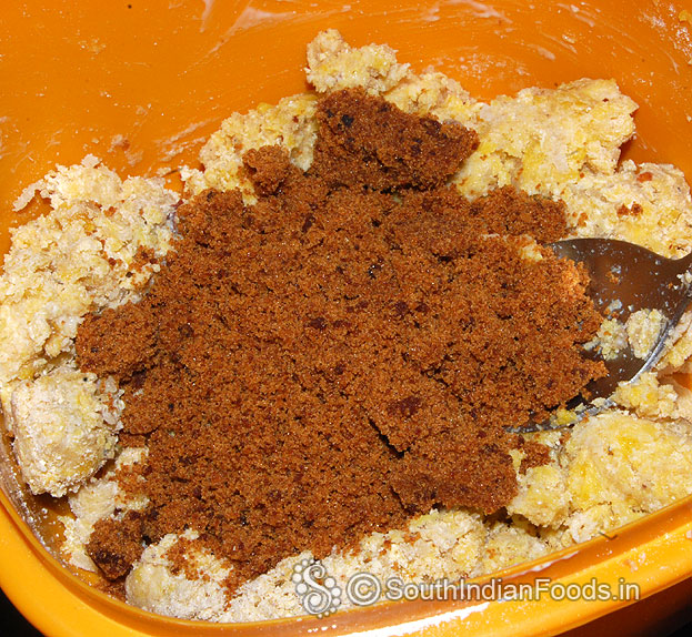 Add jaggery powder