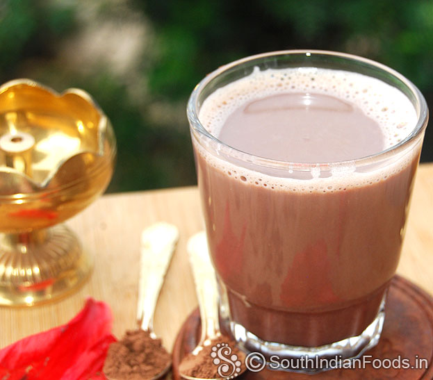 Homemade hot chocolate