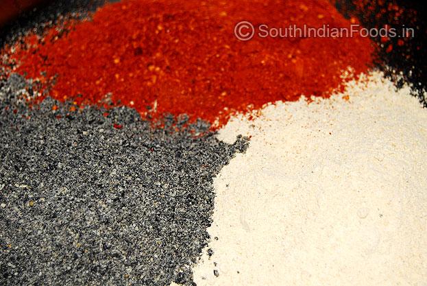Add jaggery, salt & ground powder in a blender mix well