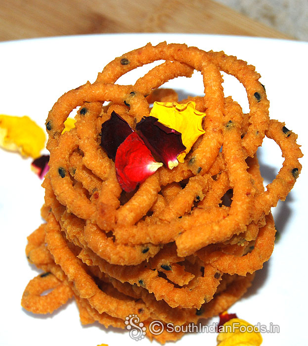 Simple khara murukku