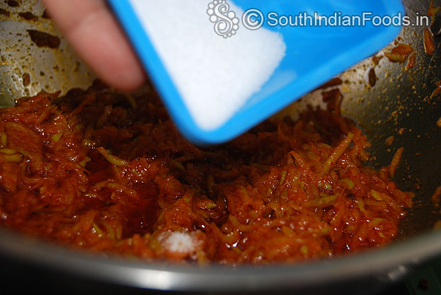 Add salt mix well