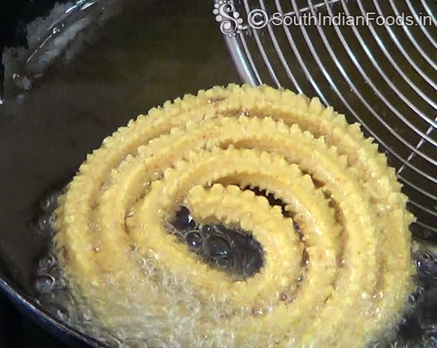 Flip over, fry both sides