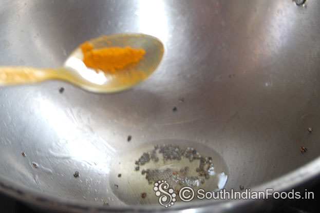 Add turmeric powder
