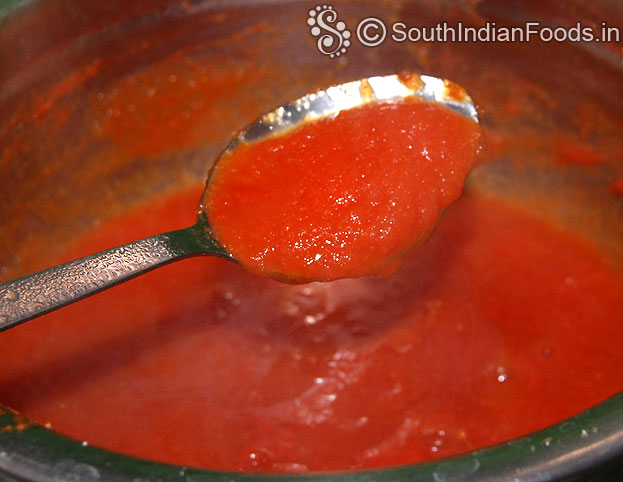 Smooth & thick toamto sauce ready