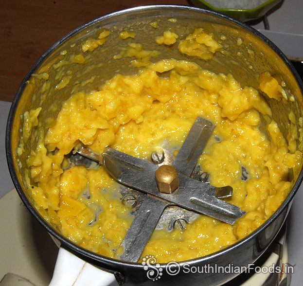 Jackfruit mixture ready