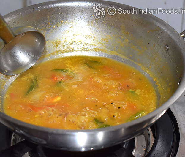 Now its ready, cut off heat