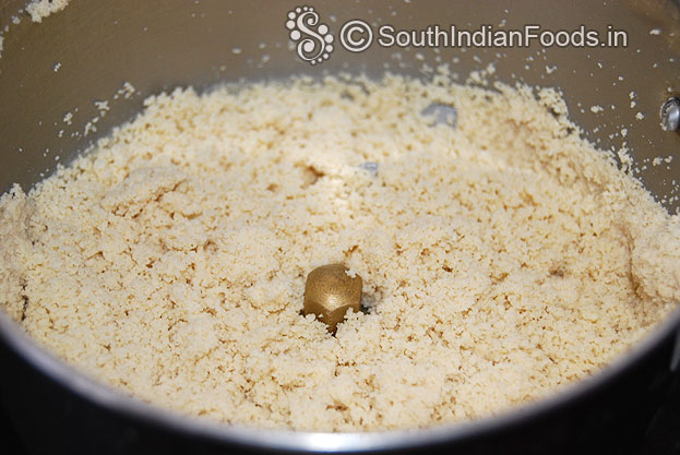 Cashew powder ready