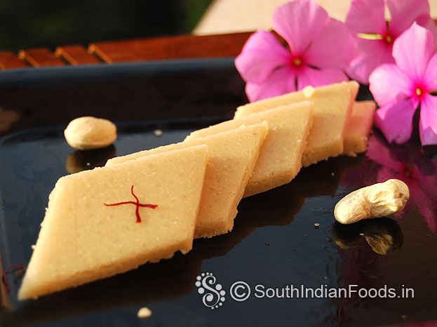 Kaju barfi