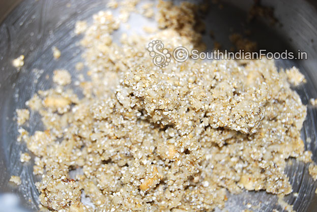 Add warm water then make soft dough