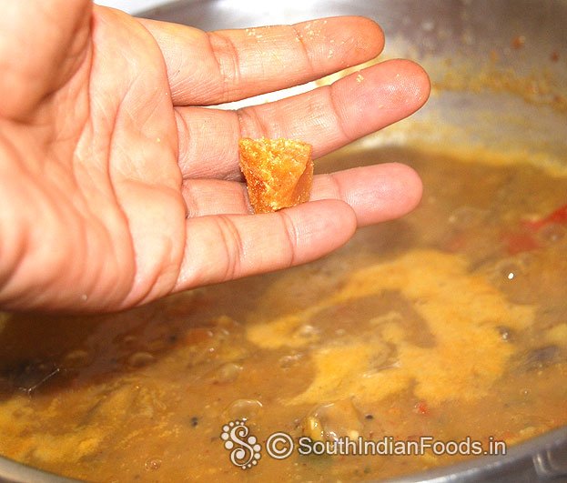 Add jaggery