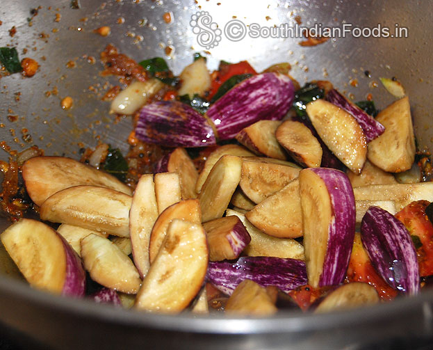 Add brinjal