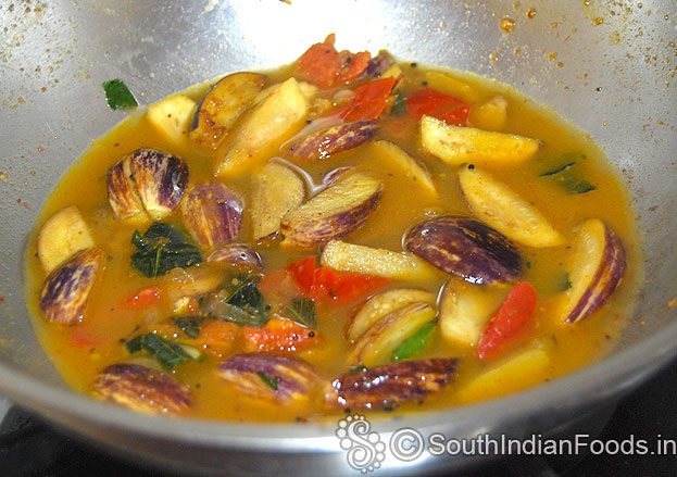 Add water, cook till soft