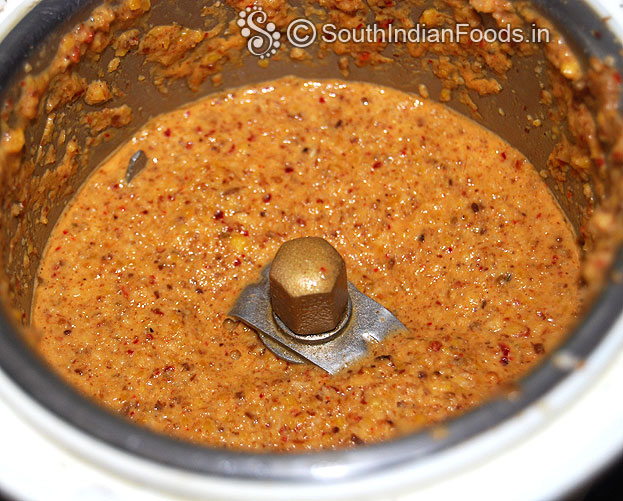 Sambar mixture ready