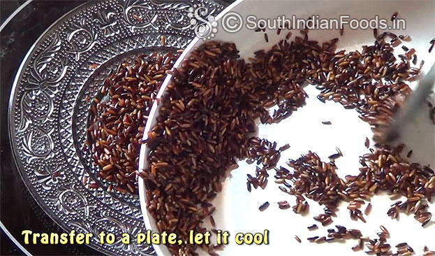 Transfer to a plate, let it cool
