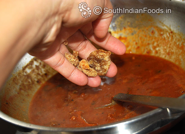 Add jaggery