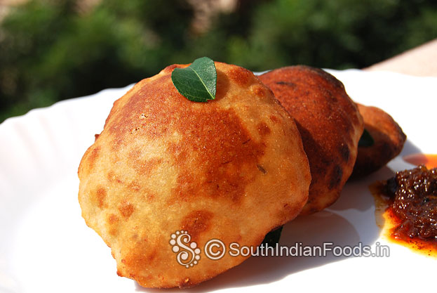 Mangalore buns with wheat flour