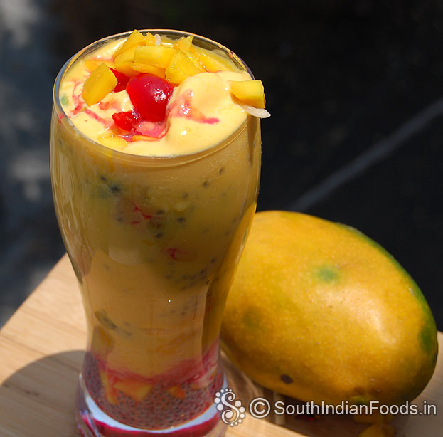 Mango falooda ice cream