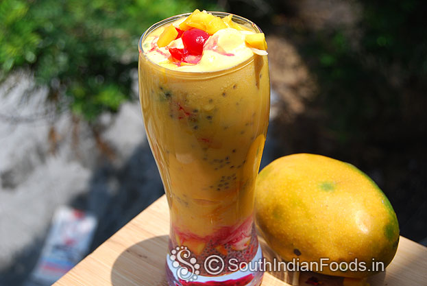 Instant mango falooda