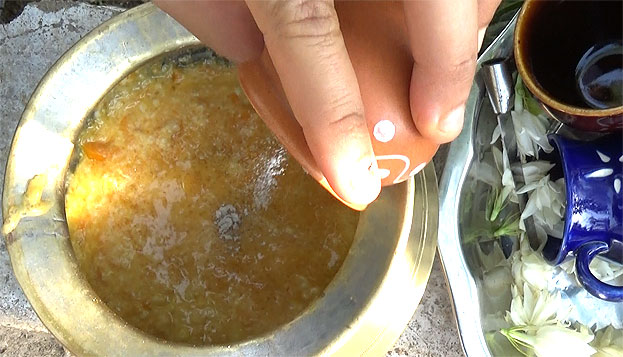 Add cardamom powder