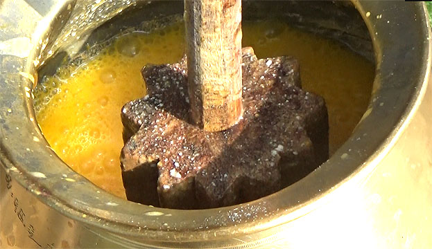 Churn well