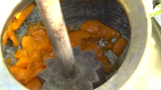 Mash well