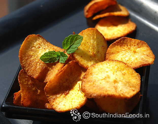 Crispy maravalli kilangu chips
